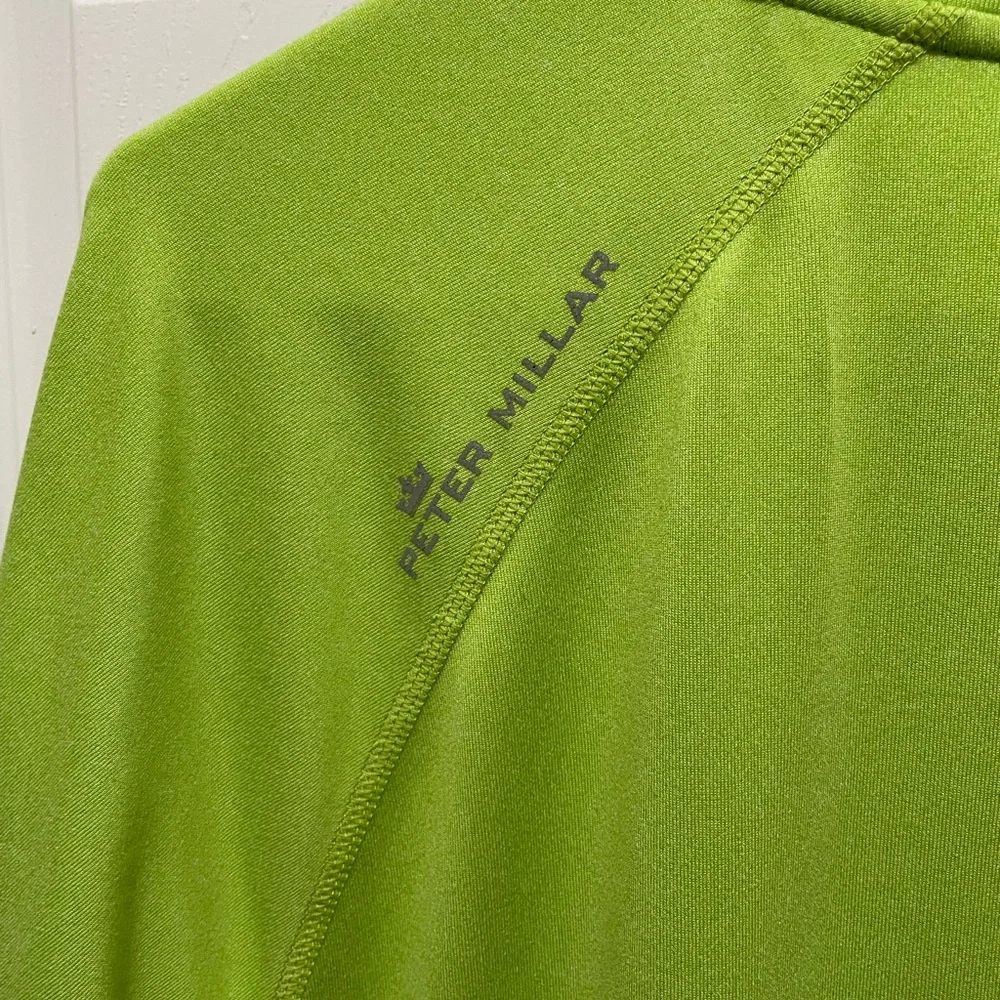 Peter Millar Lime Green Sport Tee - Picture 4 of 4